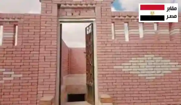 مقابر للبيع بتخطيط منظم ومدافن مرتبة داخل موقع مخصص للدفن