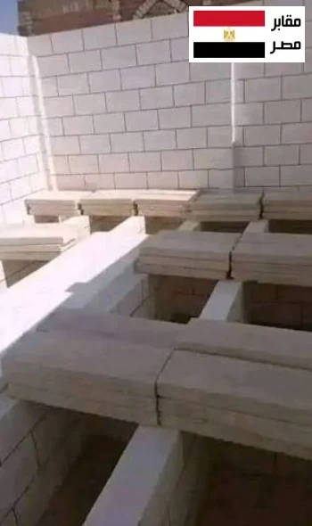 لحود مخصصة للقبور معروضة للبيع بتصميم عملي وخامات مناسبة لأعمال تجهيز المدافن